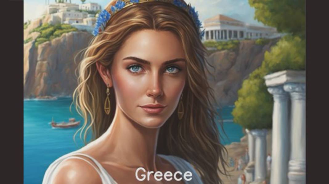 Yapay zekaya "Ülkeler güzel kadınlar olsaydı nasıl görünürlerdi?" diye sordular; işte sonuç! 47